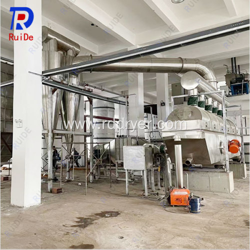 Vibrating Fluid Bed Dryer for Chicken Flavoring Powder